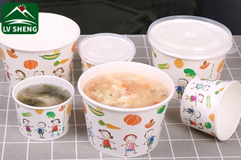 Food Grade Paper Bowl for Hot Soup