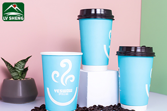 Customized Design Paper Cups Disposable Printed Paper Coffee Cups